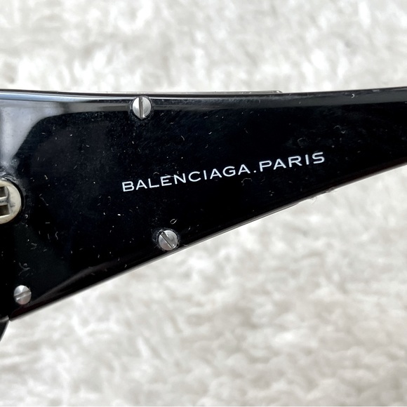 NWB Authentic Balenciaga Bal 0012/s UV protection Sunglasses Black main image 4